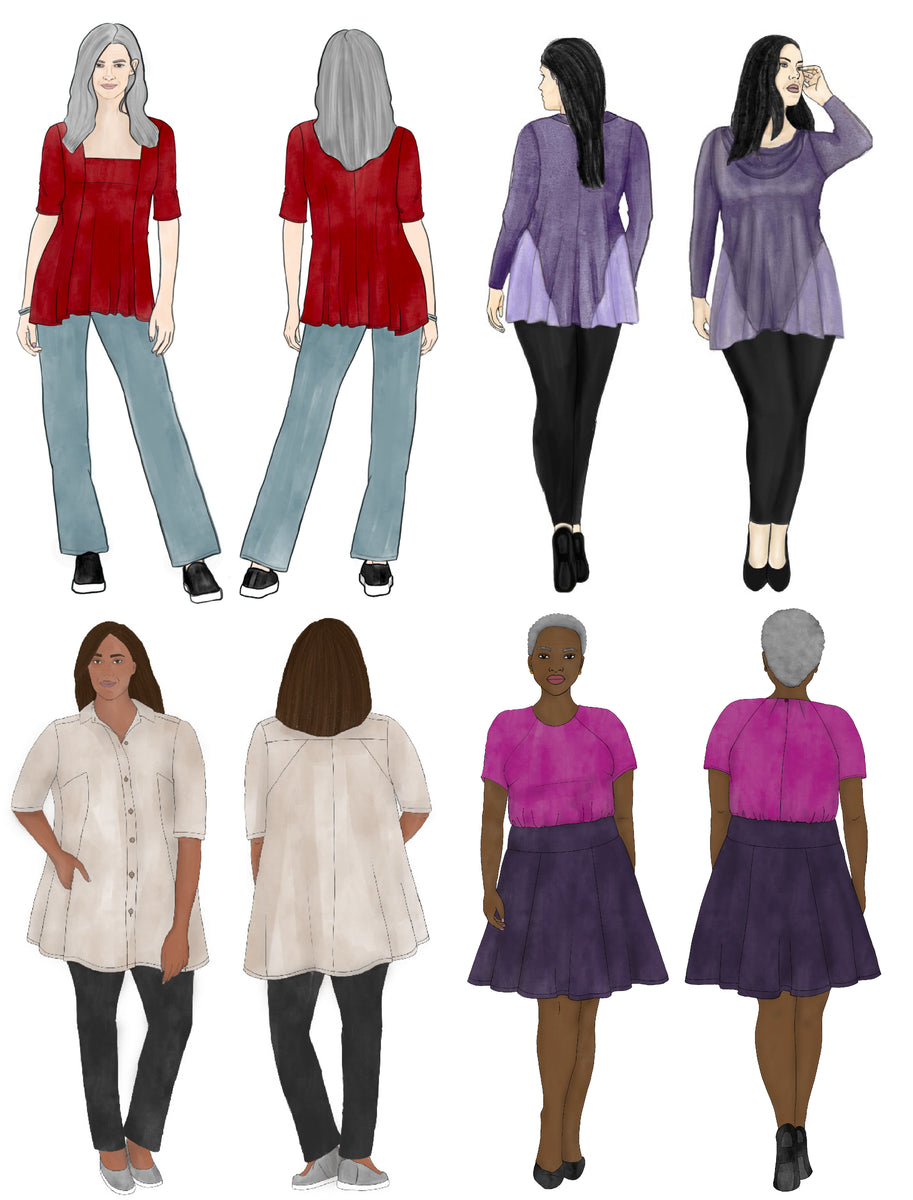 Style Falcon Patterns Tops – Style Falcon